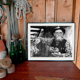 Fishermen on Käringön 1940 as a poster from Historly – image 2