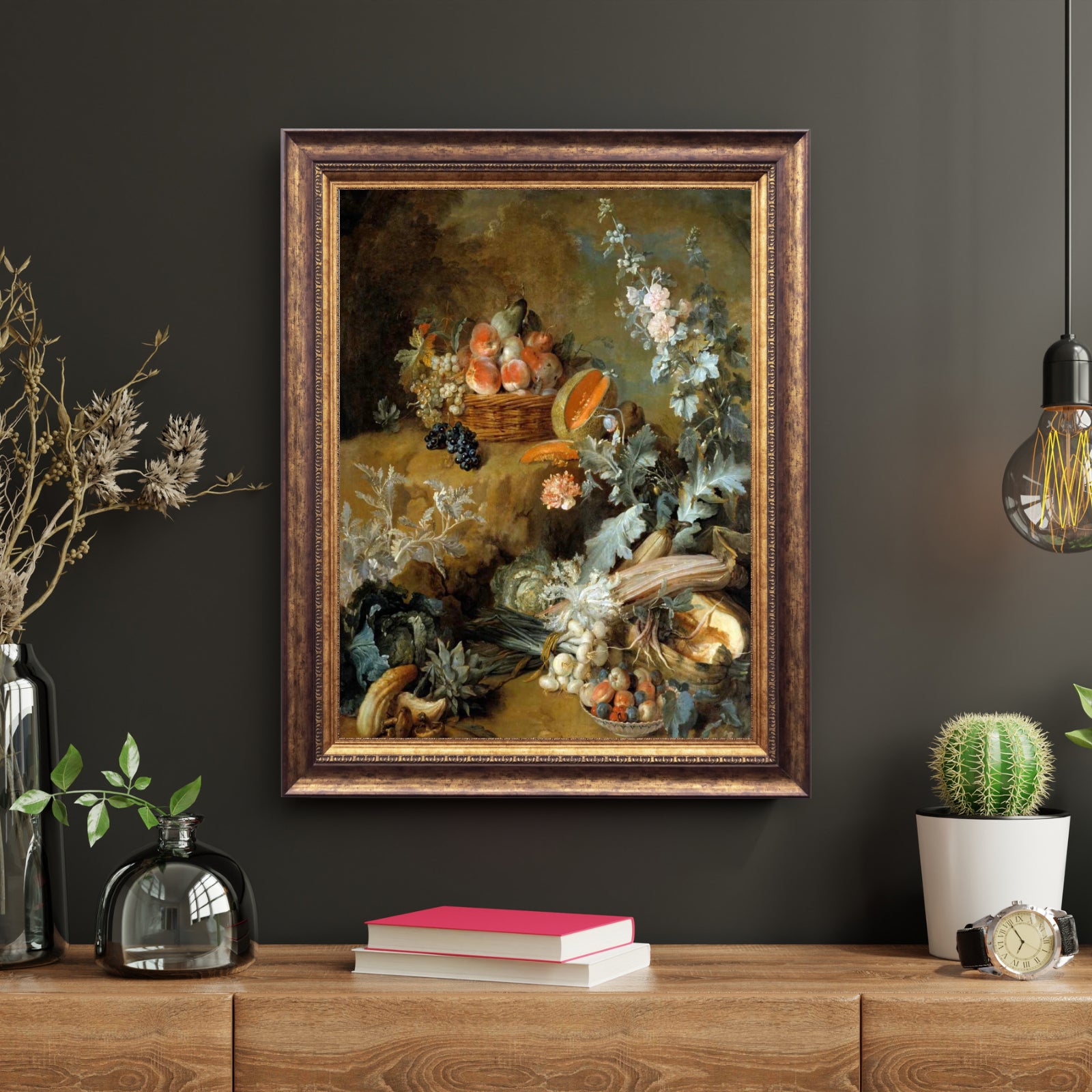 Still Life with Fruit and Vegetables as an art poster from Historly – image 2