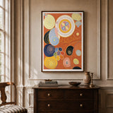 Närbild av The Ten Largest, No. 3, Youth av Hilma Af Klint som konstposter från Historly