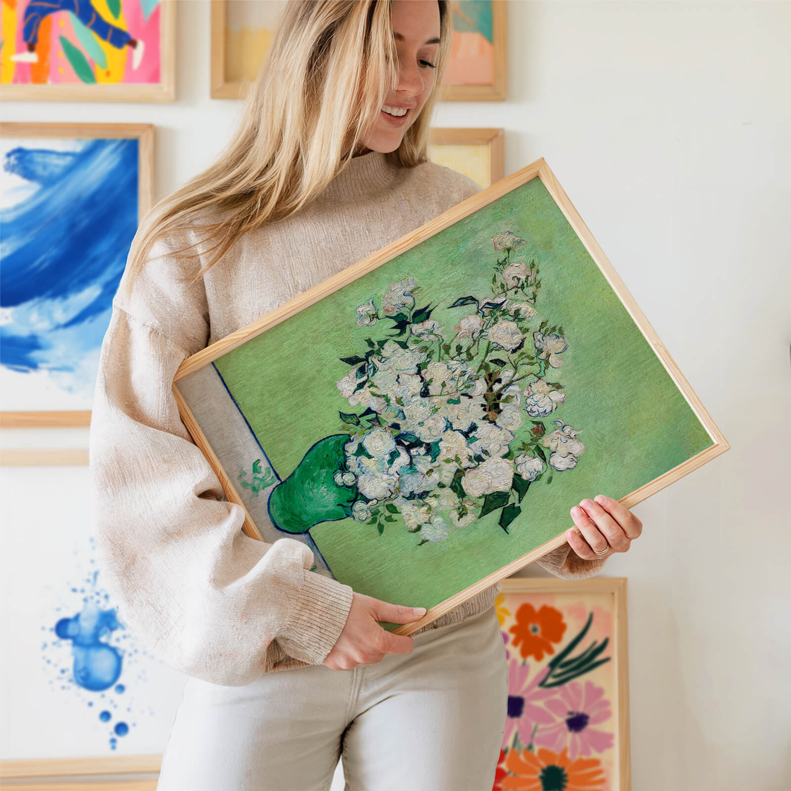Roses som konstposter från Historly – bild 2