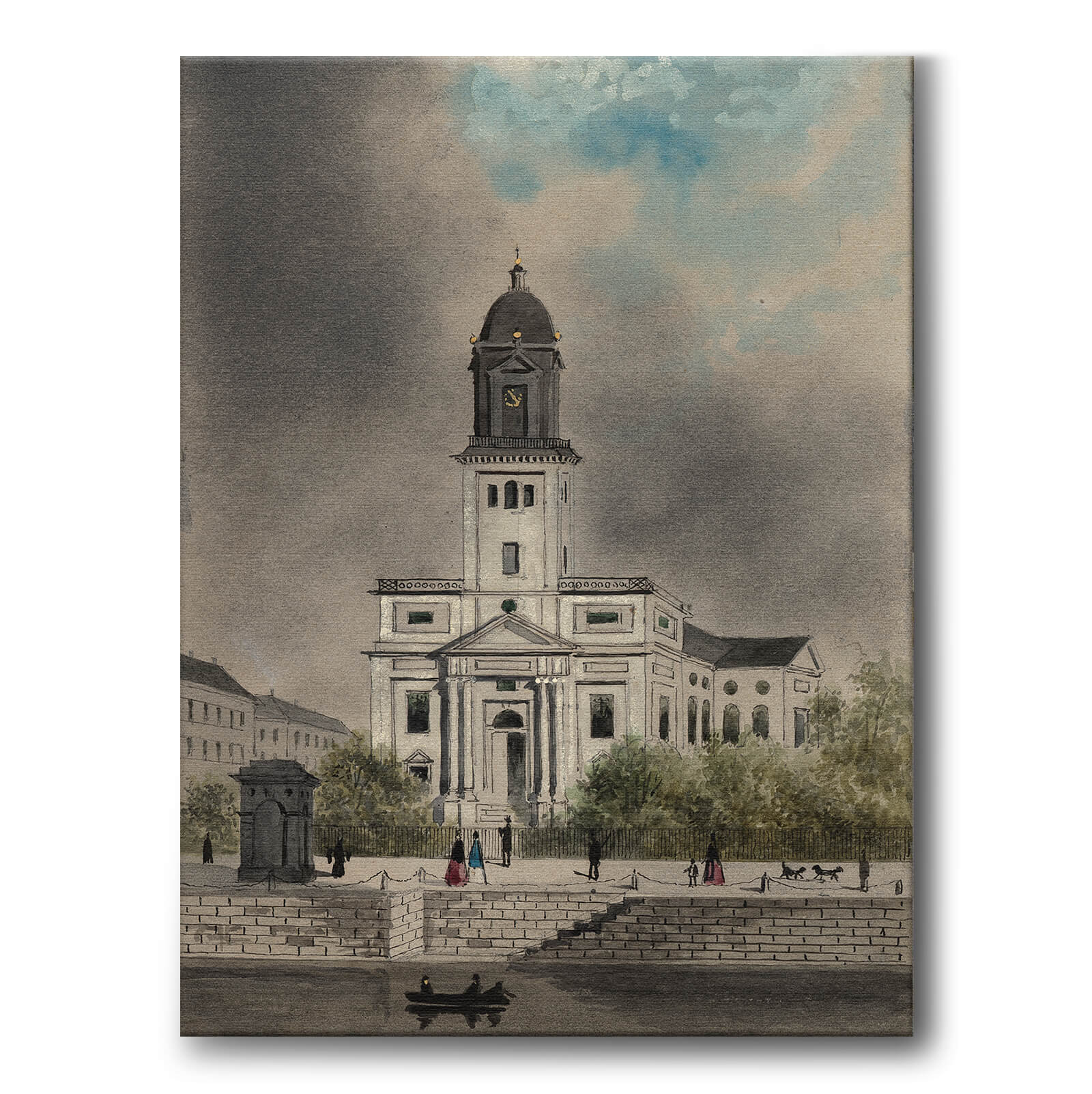 Domkyrkan som canvastavla från Historly – bild 1