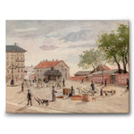 Järntorget som canvastavla från Historly – bild 1