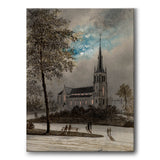 Hagakyrkan as a canvas print from Historly – image 1