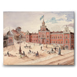 Masthuggstorget som canvastavla från Historly – bild 1
