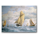 Fishing fleet som canvastavla från Historly – bild 1