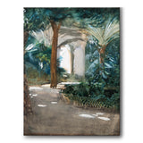 Garden in Algiers as a canvas print from Historly – image 1
