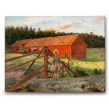 The Farm som canvastavla från Historly – bild 1