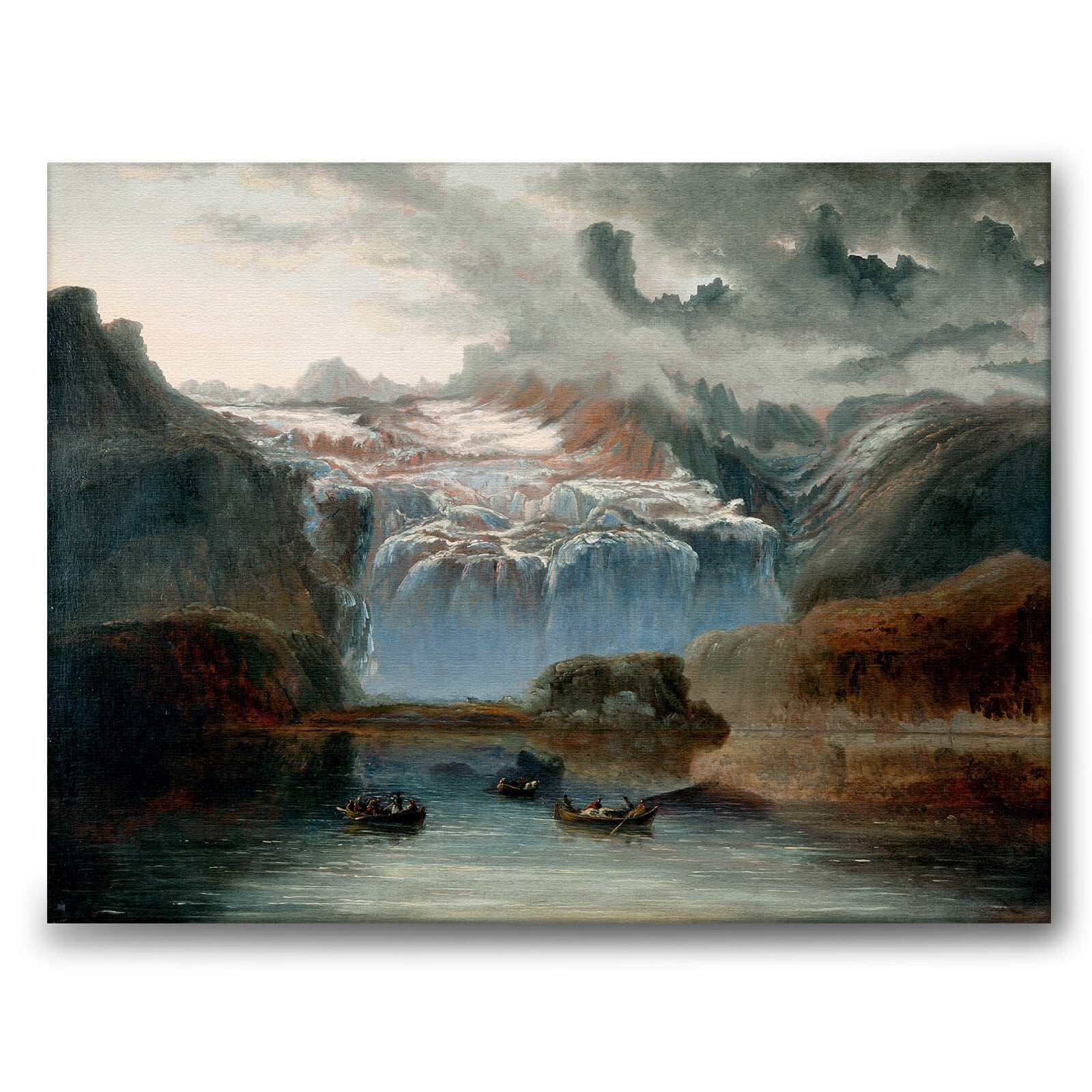 The Glacier som canvastavla från Historly – bild 1