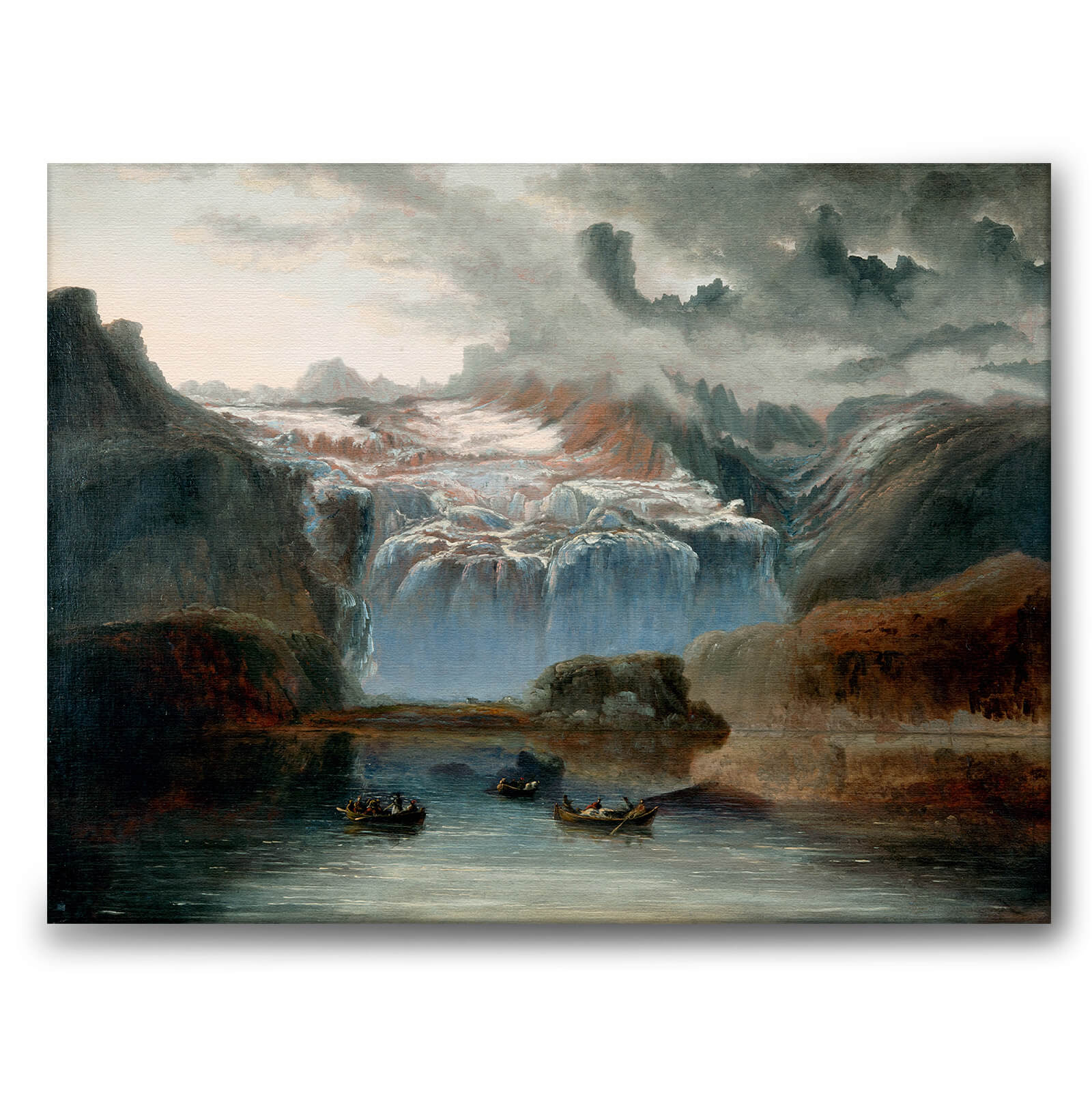 The Glacier som canvastavla från Historly – bild 1