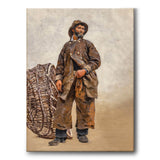 Fisherman som canvastavla från Historly – bild 1