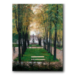 View from the Windows of the Fürstenberg Gallery as a canvas print from Historly – image 1