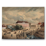 Riddarhustorget som canvastavla från Historly – bild 1