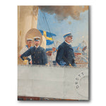 Oscar II som canvastavla från Historly – bild 1