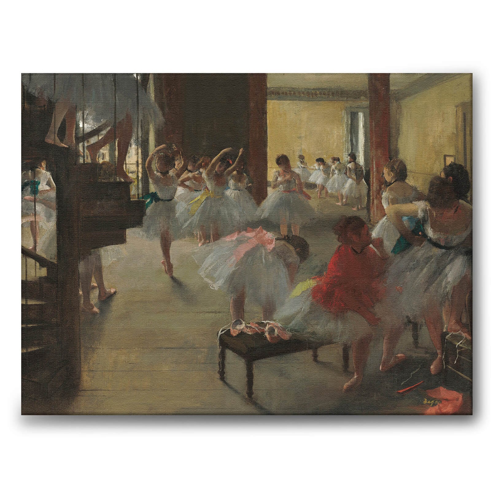 The Dance Class som canvastavla från Historly – bild 1