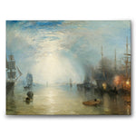 Keelmen Heaving in Coals by Moonlight as a canvas print from Historly – image 1