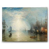 Keelmen Heaving in Coals by Moonlight as a canvas print from Historly – image 1