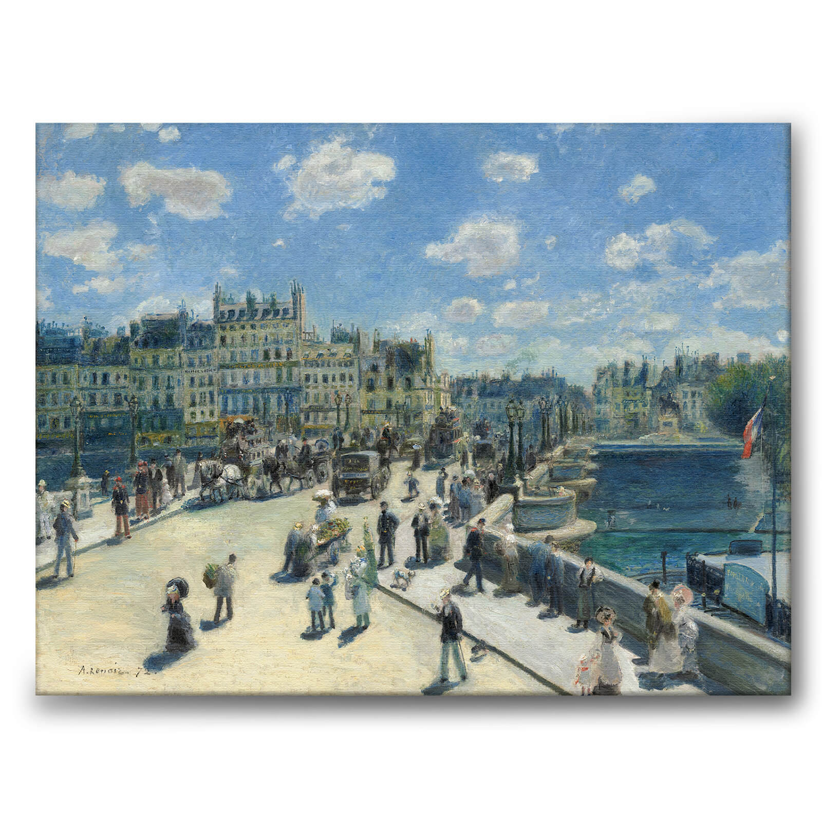 Pont Neuf as a canvas print from Historly – image 1
