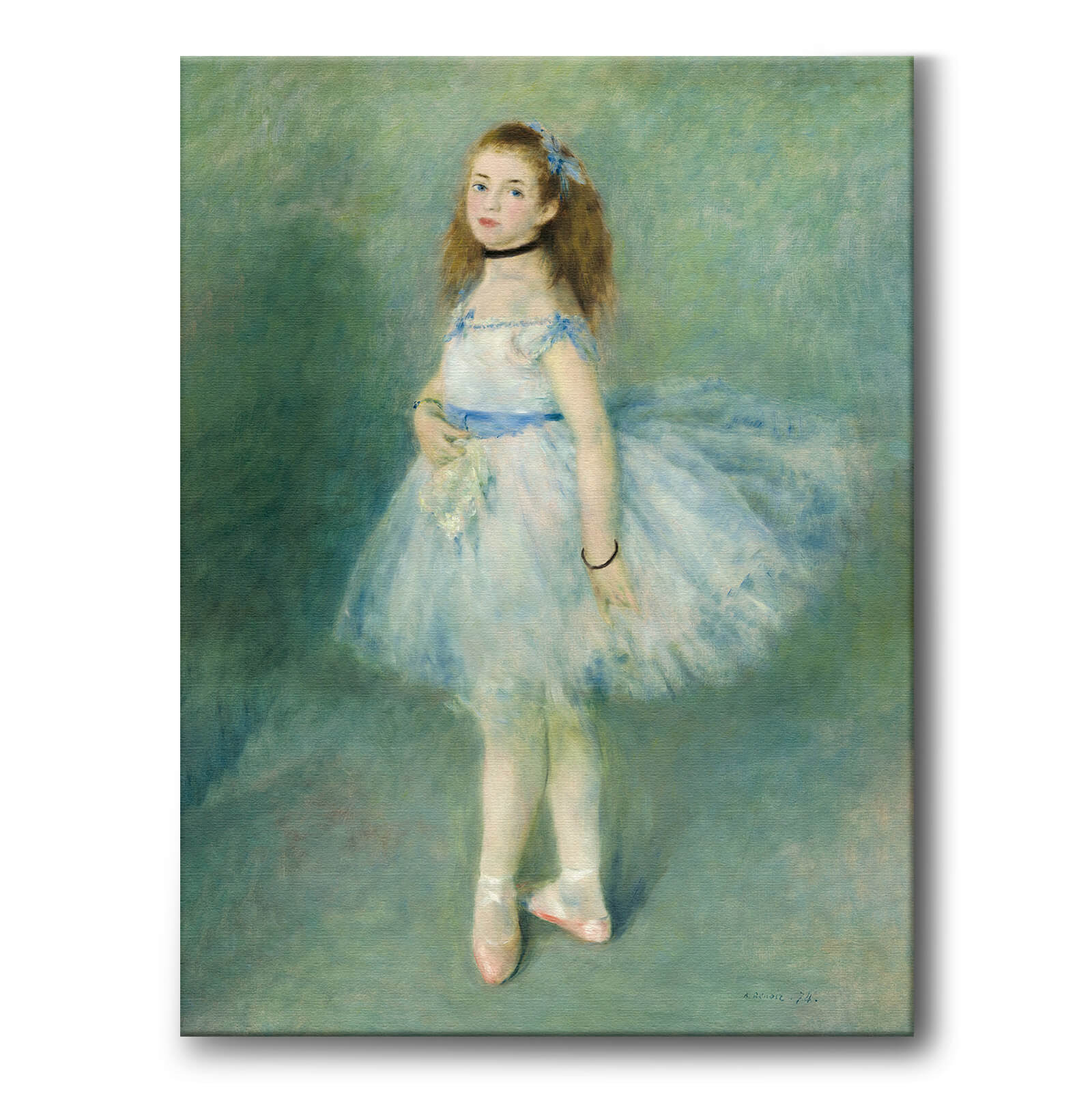 The Dancer as a canvas print from Historly – image 1