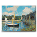 The Bridge at Argenteuil as a canvas print from Historly – image 1