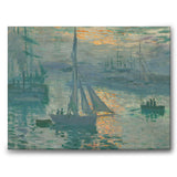 Sunrise as a canvas print from Historly – image 1