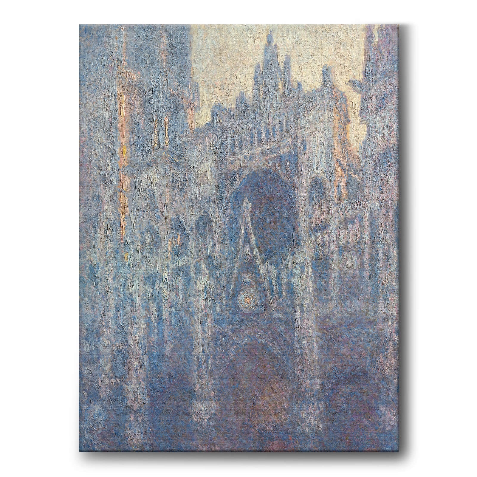 The Portal of Rouen Cathedral in Morning Light av Claude Monet som konstposter från Historly – bild 1