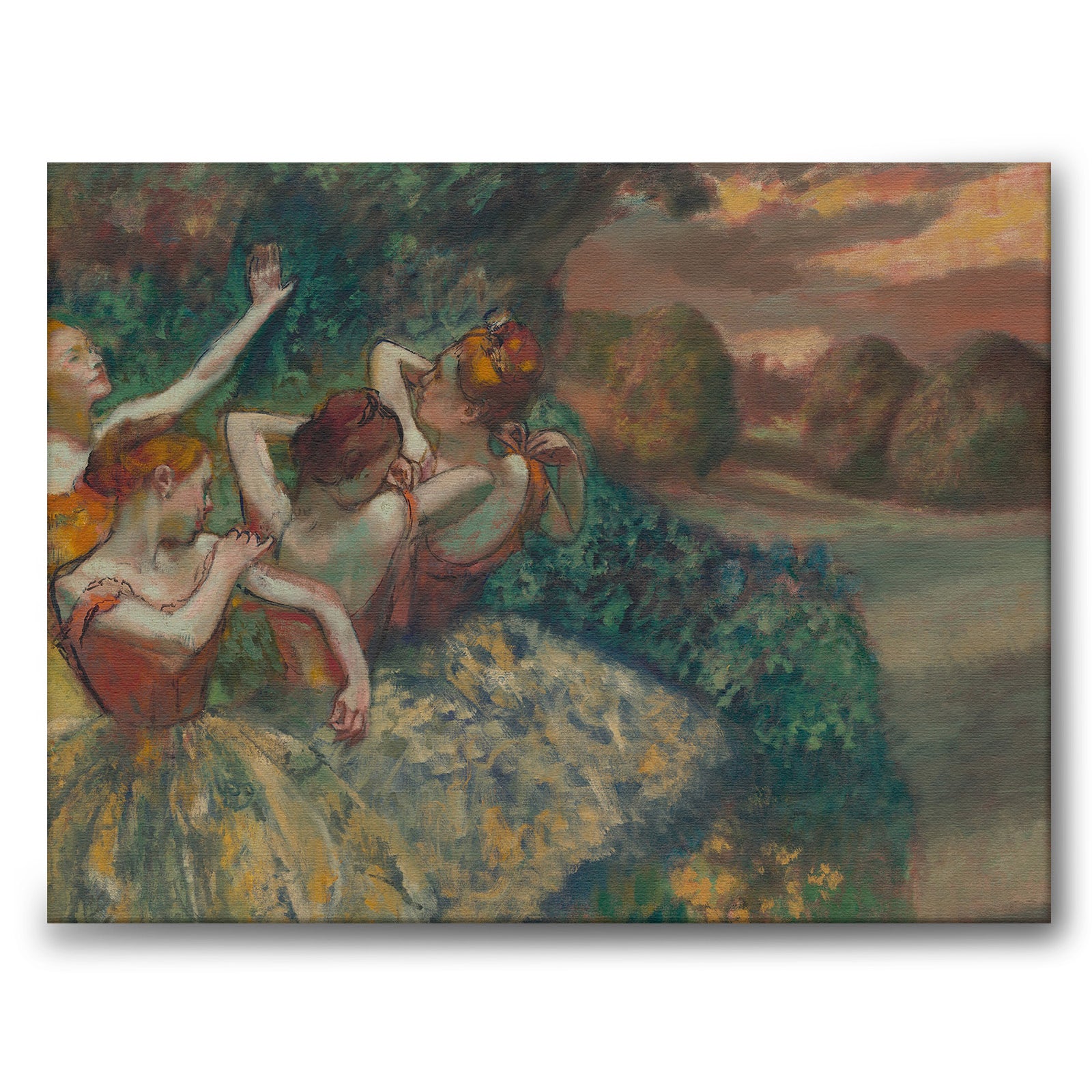 Four Dancers av Edgar Degas som konstposter från Historly – bild 1