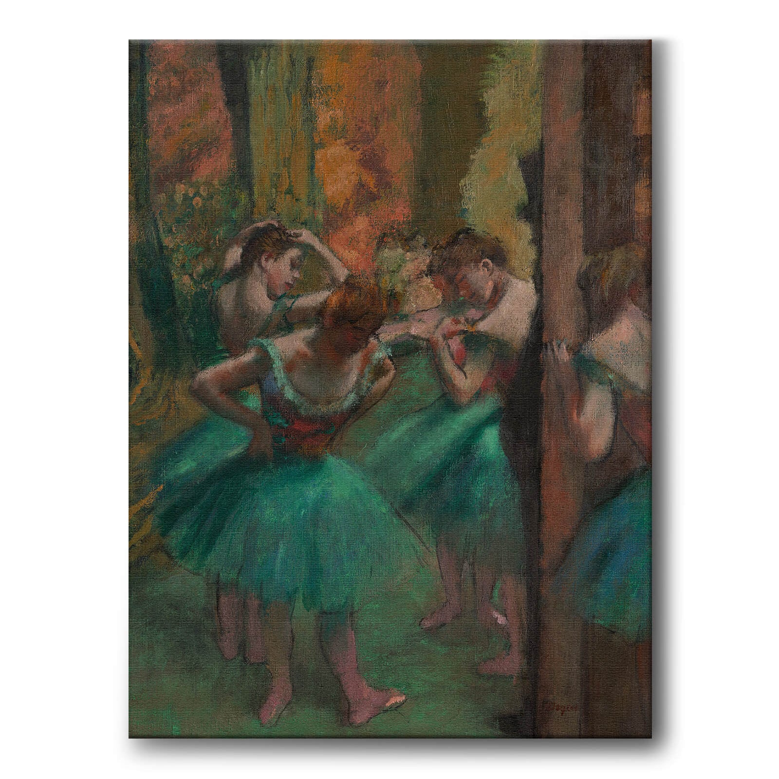 Dancers, Pink and Green av Edgar Degas som konstposter från Historly – bild 1