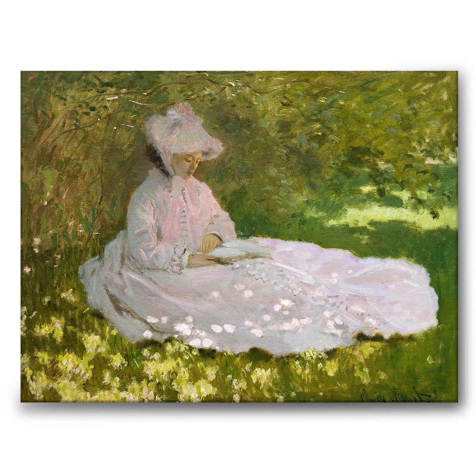Springtime av Claude Monet som konstposter från Historly – bild 1
