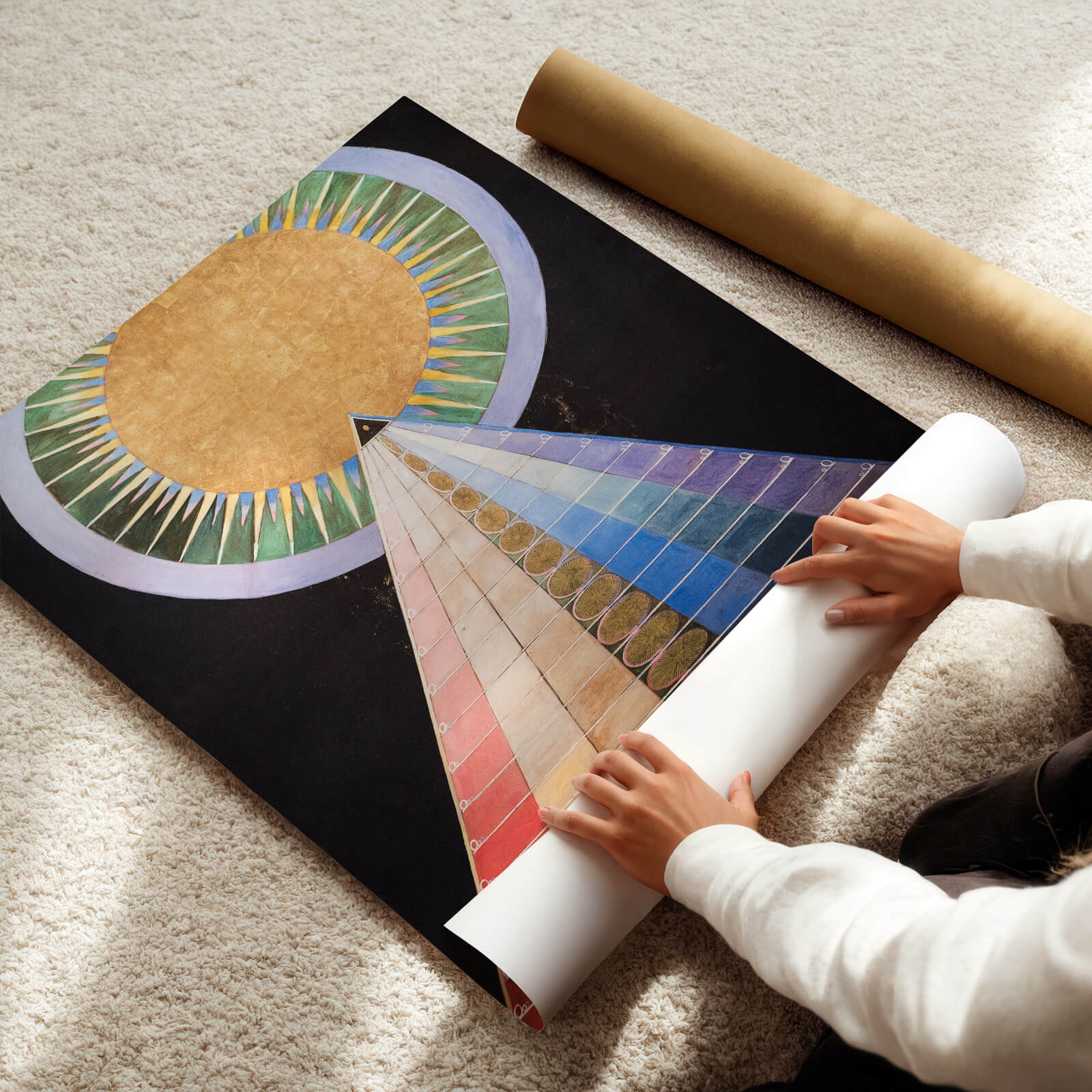 Altarpiece No. 1 av Hilma Af Klint som konstposter från Historly – bild 2