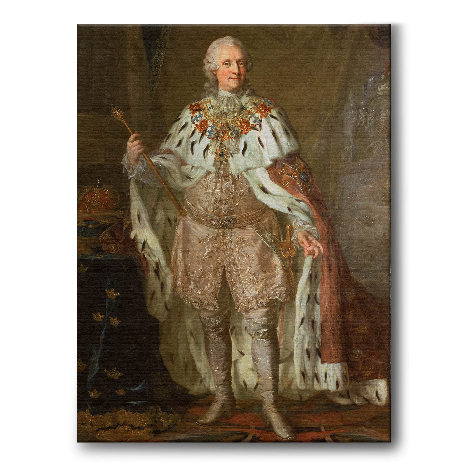 Adolf Fredrik som konstposter från Historly – bild 1