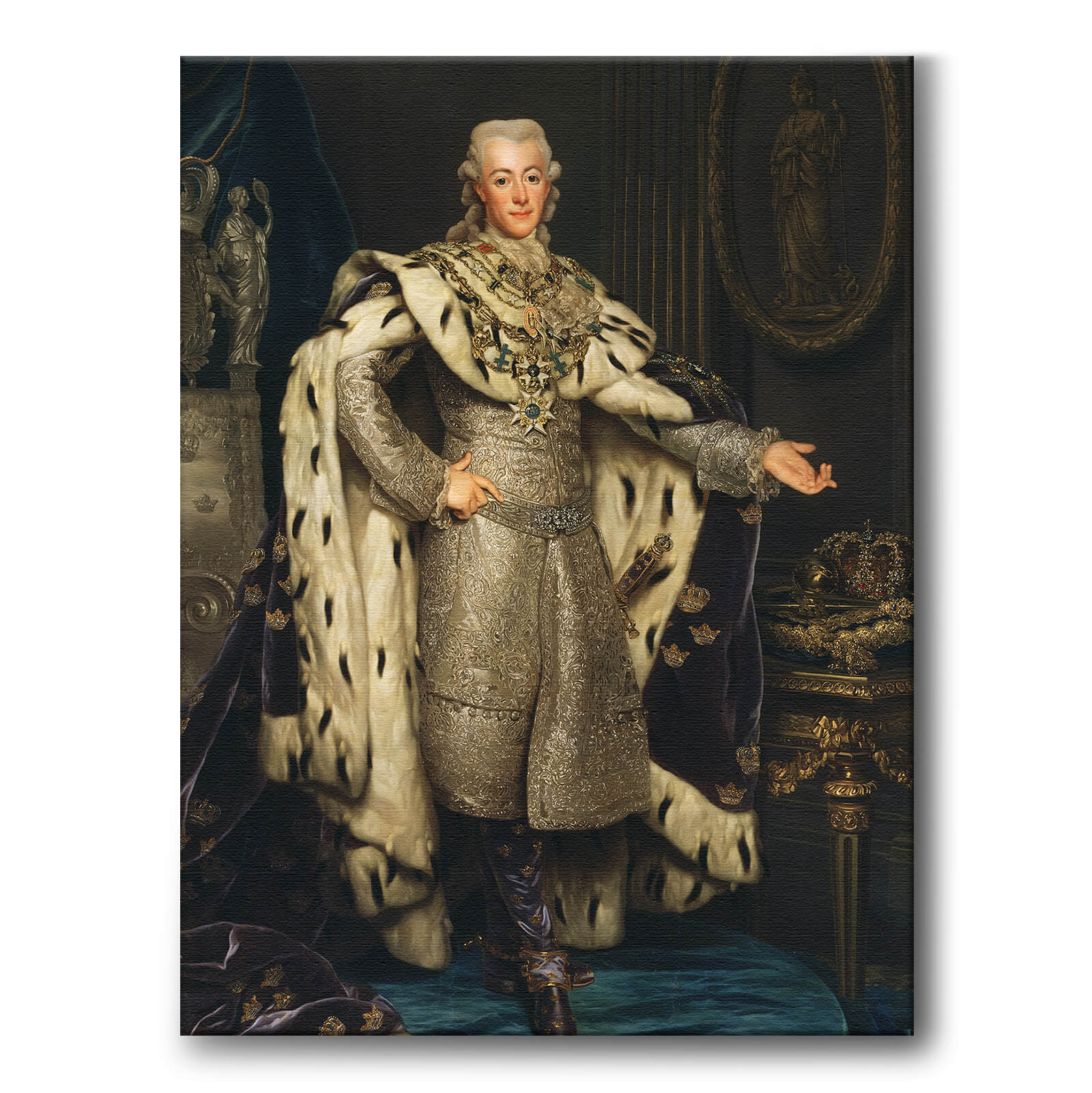 Gustav III som konstposter från Historly – bild 1