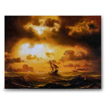 Sunset at Sea som konstposter från Historly – bild 1