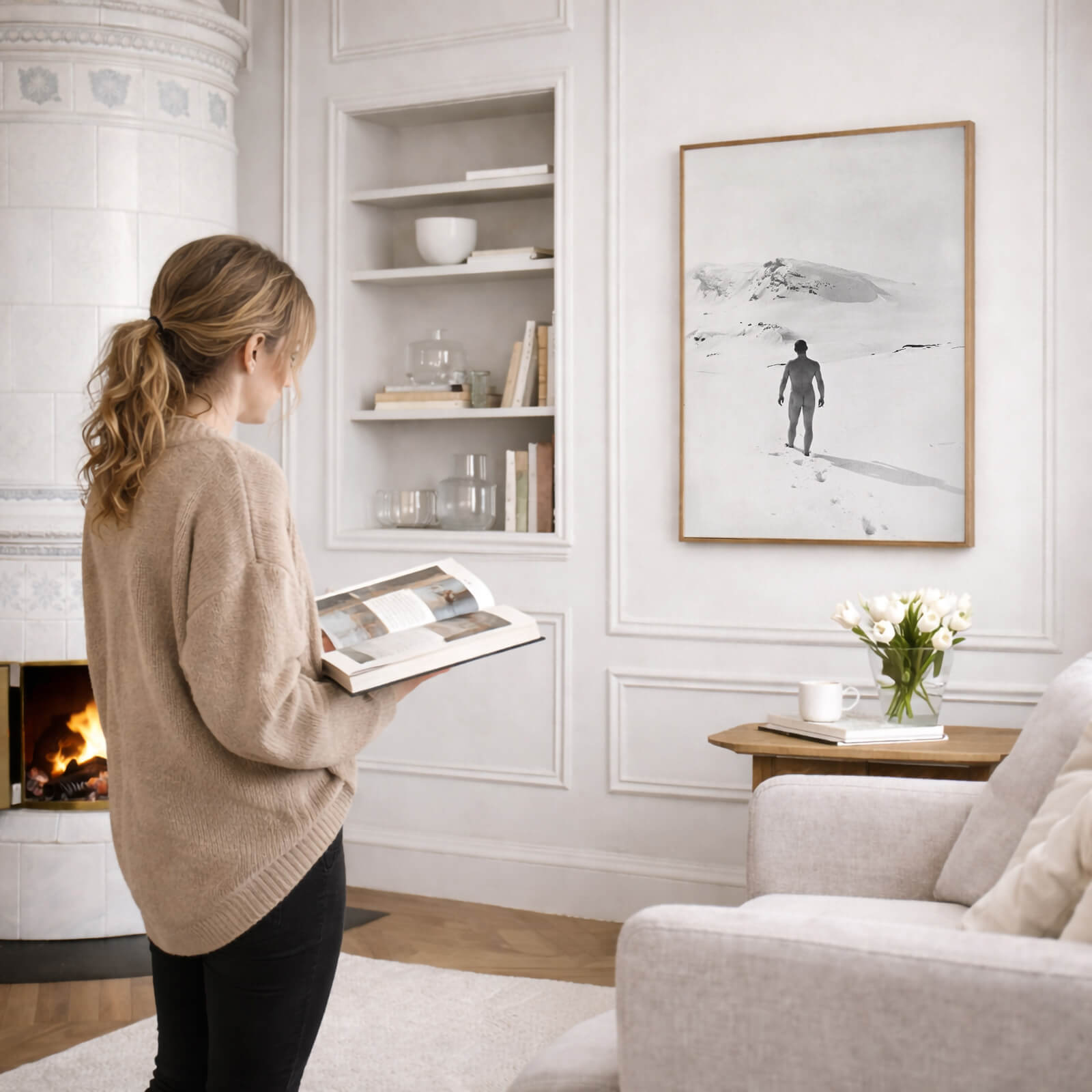 Hardangervidda 1909 som historiskt fotografi och poster från Historly – bild 2