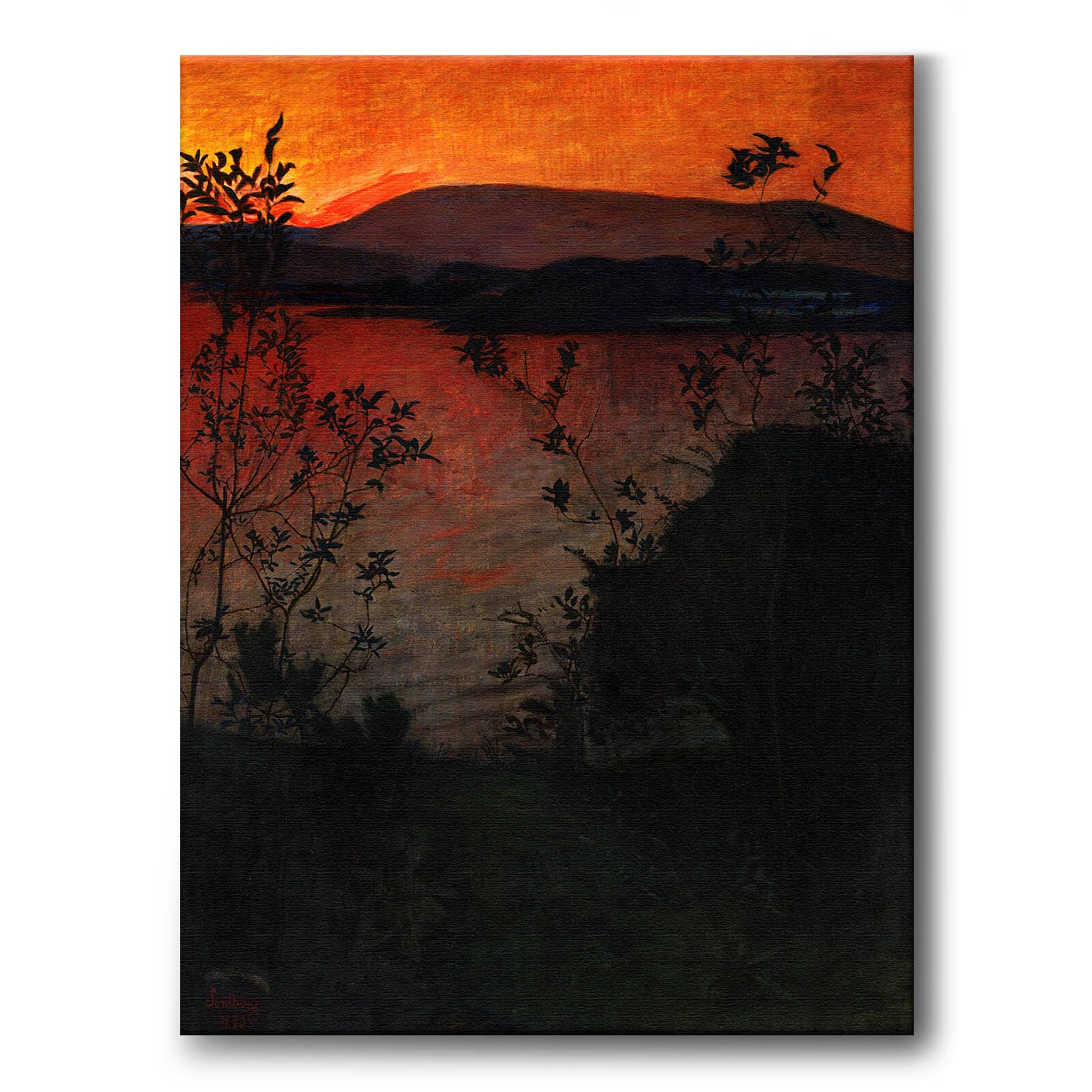 Evening Glow som konstposter från Historly – bild 1