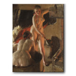 Badande Kullor av Anders Zorn som poster från Historly – bild 1