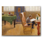 The Study Corner. Esbjörn. by Carl Larsson as an art poster from Historly – image 1