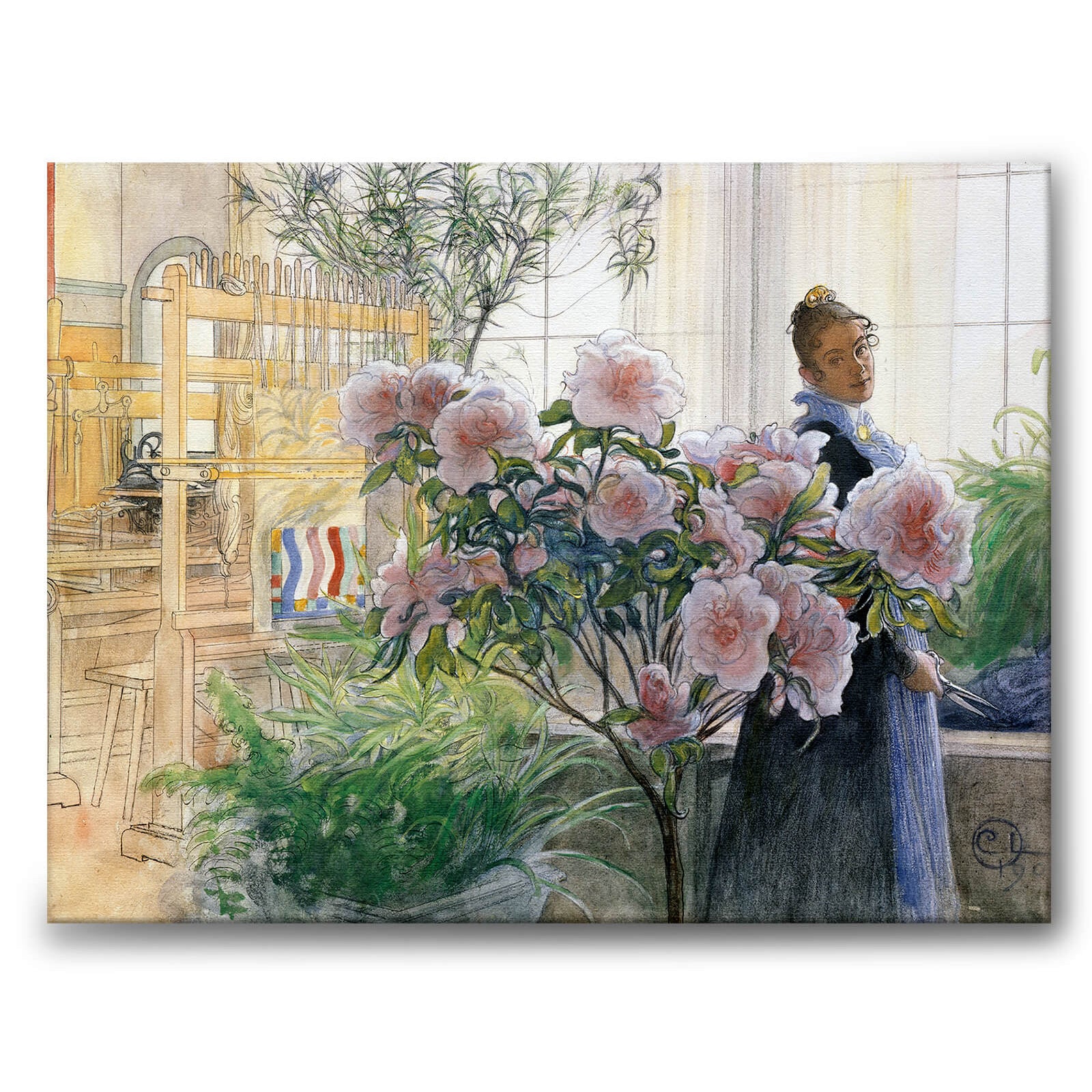 Azalea av Carl Larsson som konstposter från Historly – bild 1