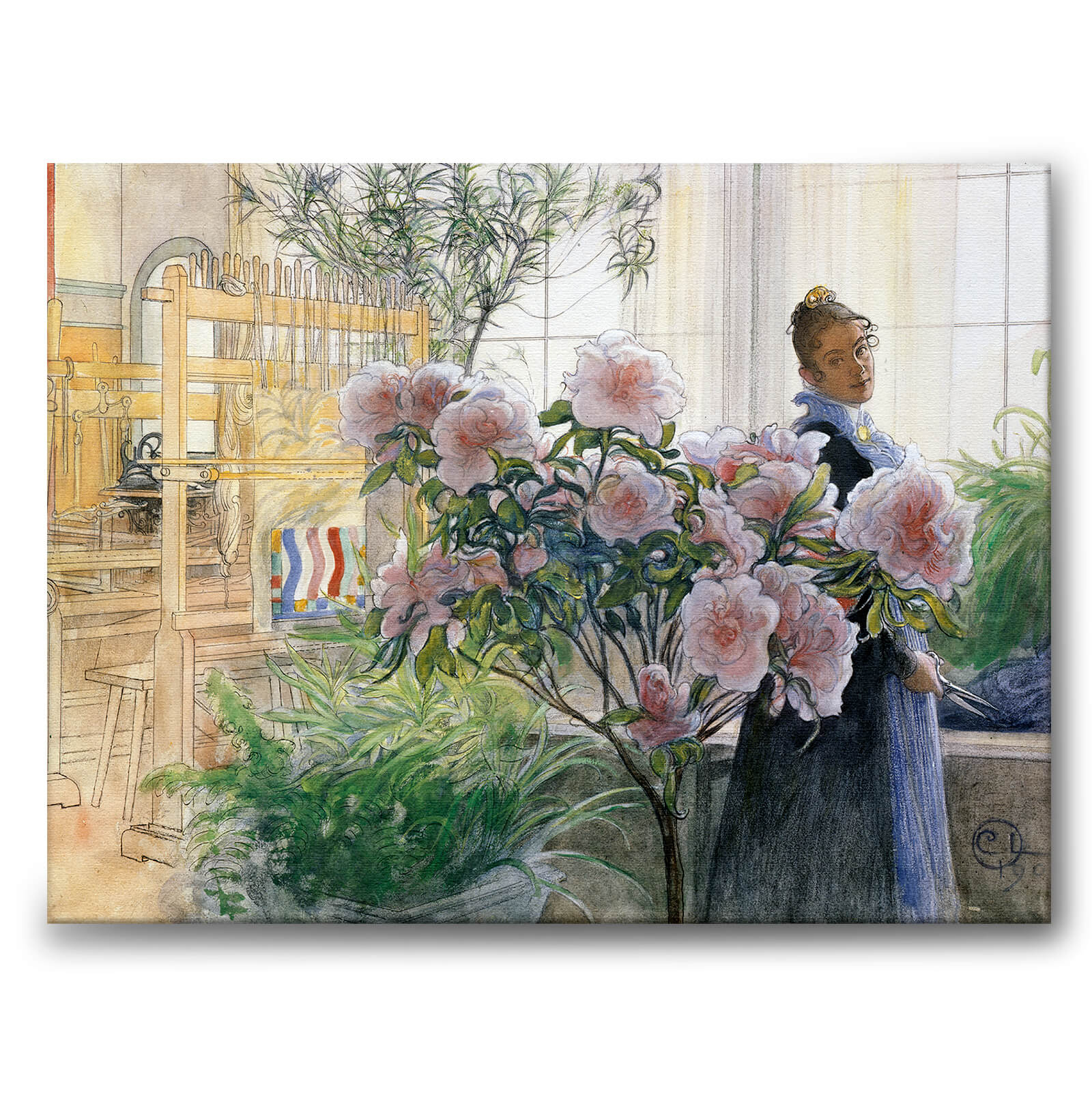 Azalea av Carl Larsson som konstposter från Historly – bild 1