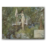 Frilufts-ateljé av Carl Larsson som konstposter från Historly – bild 1