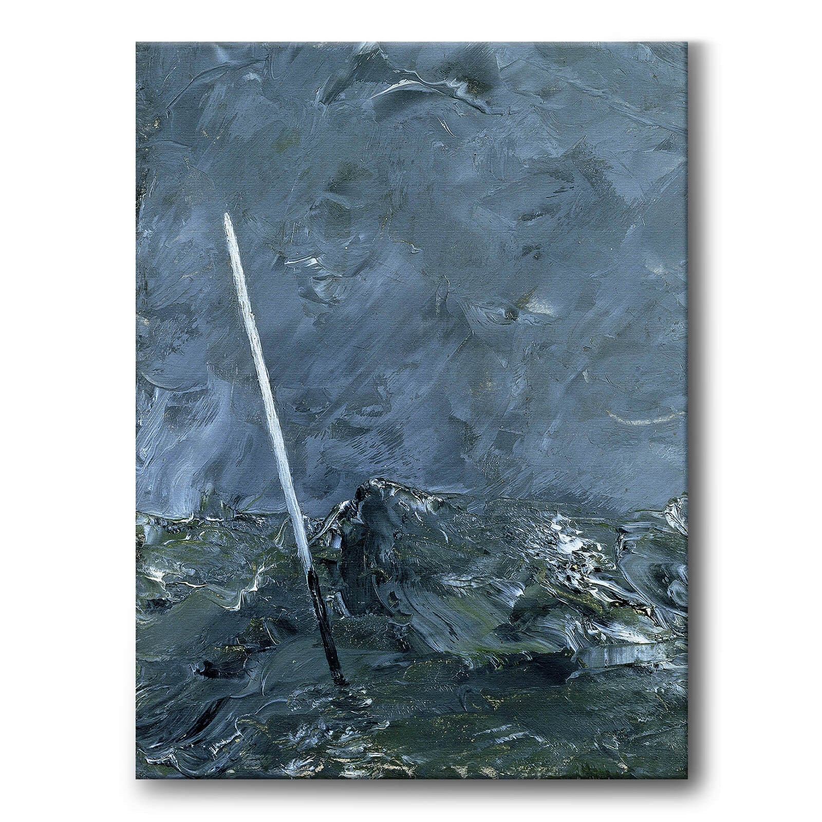 Stormy Sea. Buoy without Top Mark av August Strindberg som konstposter från Historly – bild 1