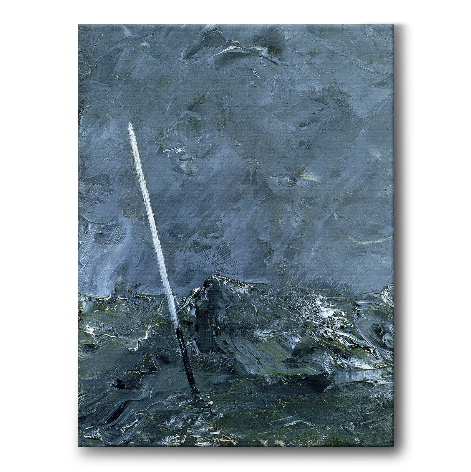 Stormy Sea. Buoy without Top Mark av August Strindberg som konstposter från Historly – bild 1