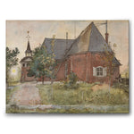 Sundborn Old Church by Carl Larsson as an art poster from Historly – image 1