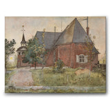 Sundborn Old Church by Carl Larsson as an art poster from Historly – image 1