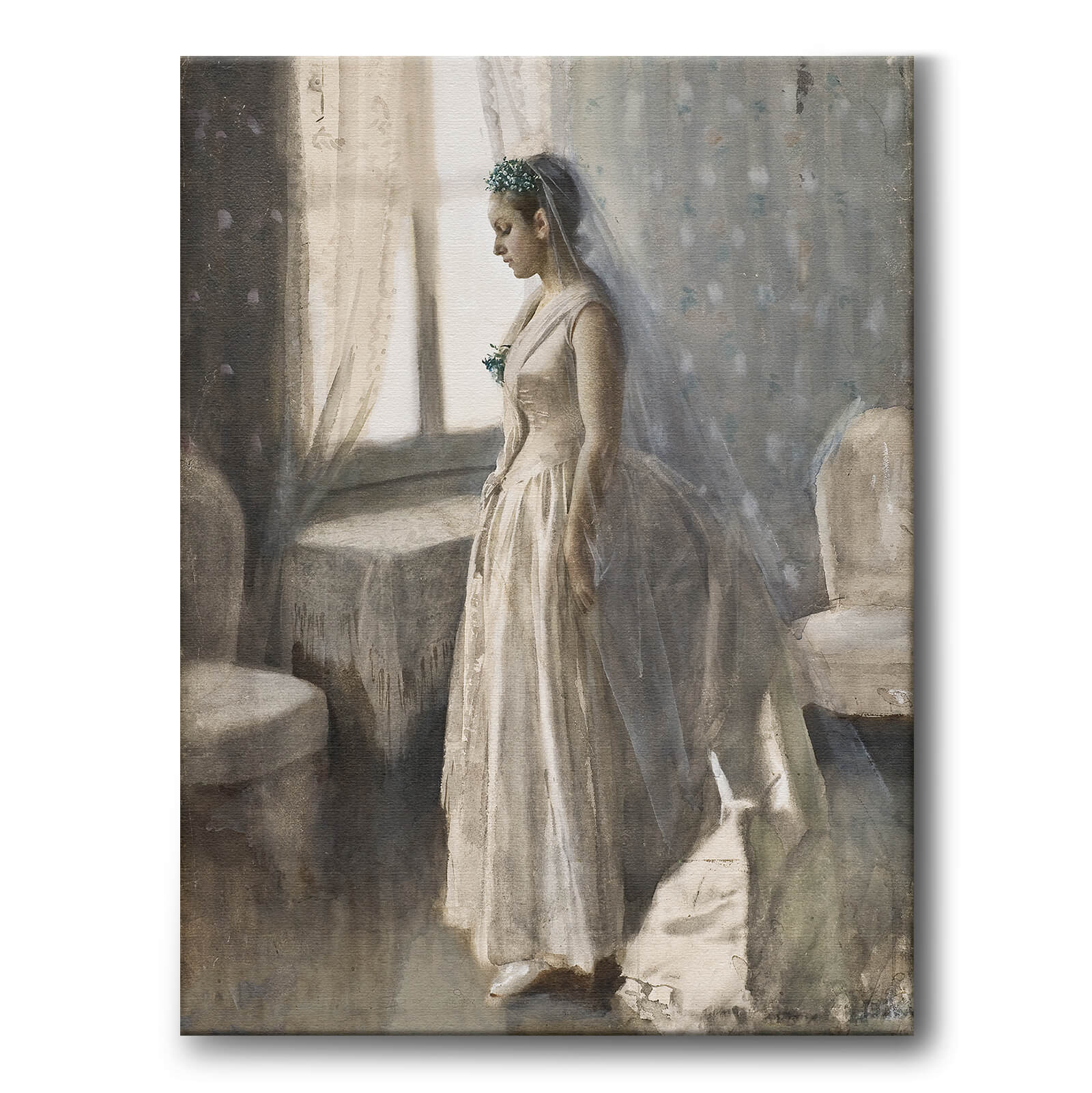 The Bride by Anders Zorn as a poster from Historly – image 1