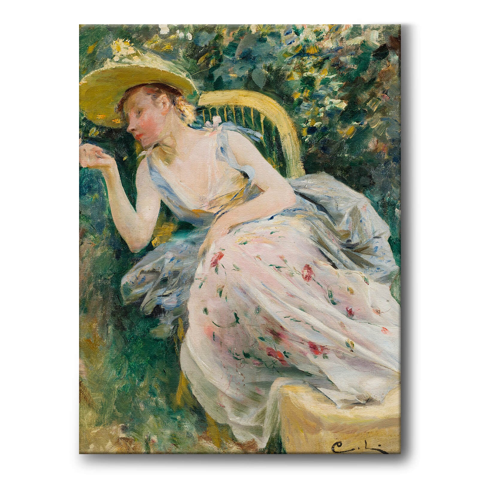 Study for Rokoko av Carl Larsson som konstposter från Historly – bild 1