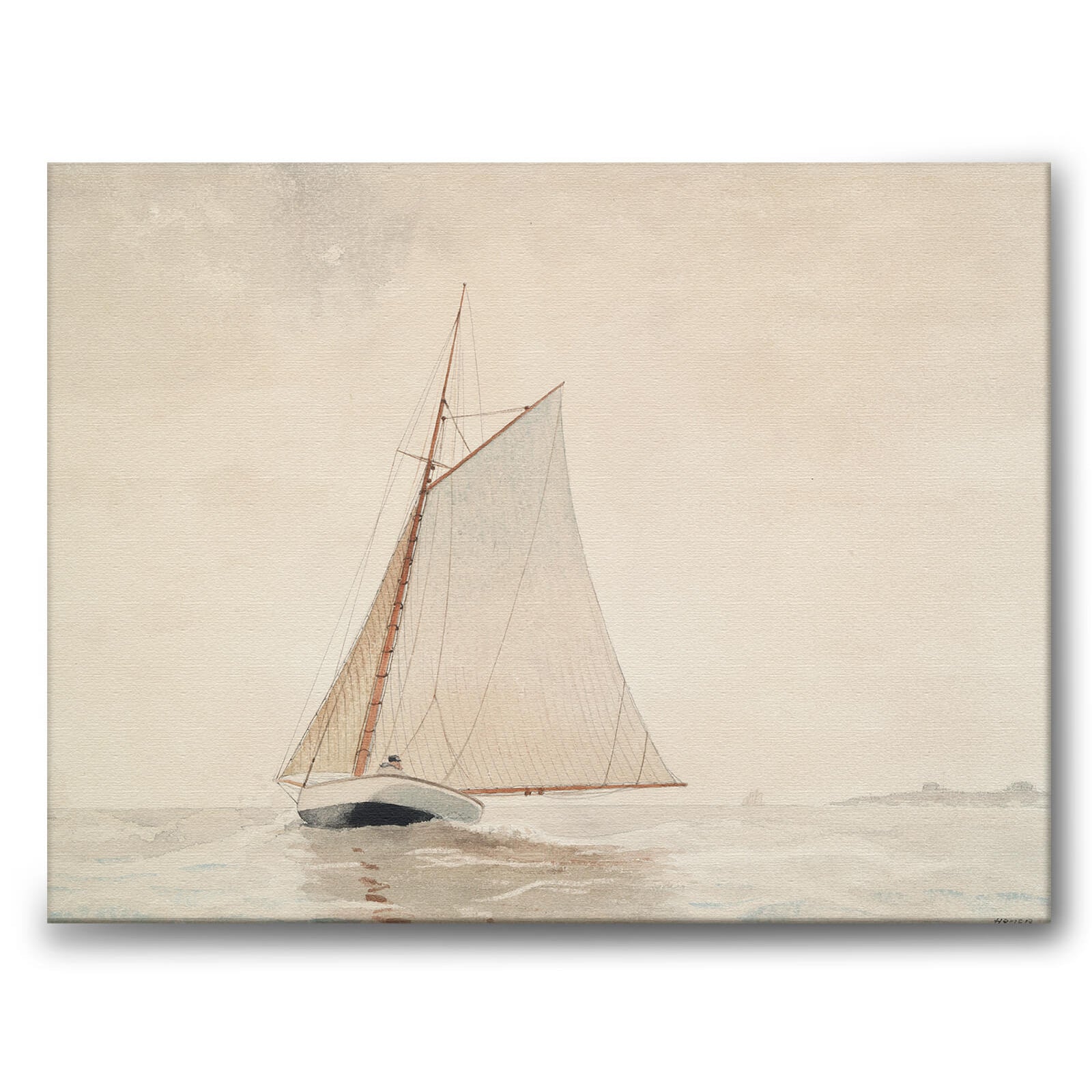 Sailing off Gloucester som konstposter från Historly – bild 1