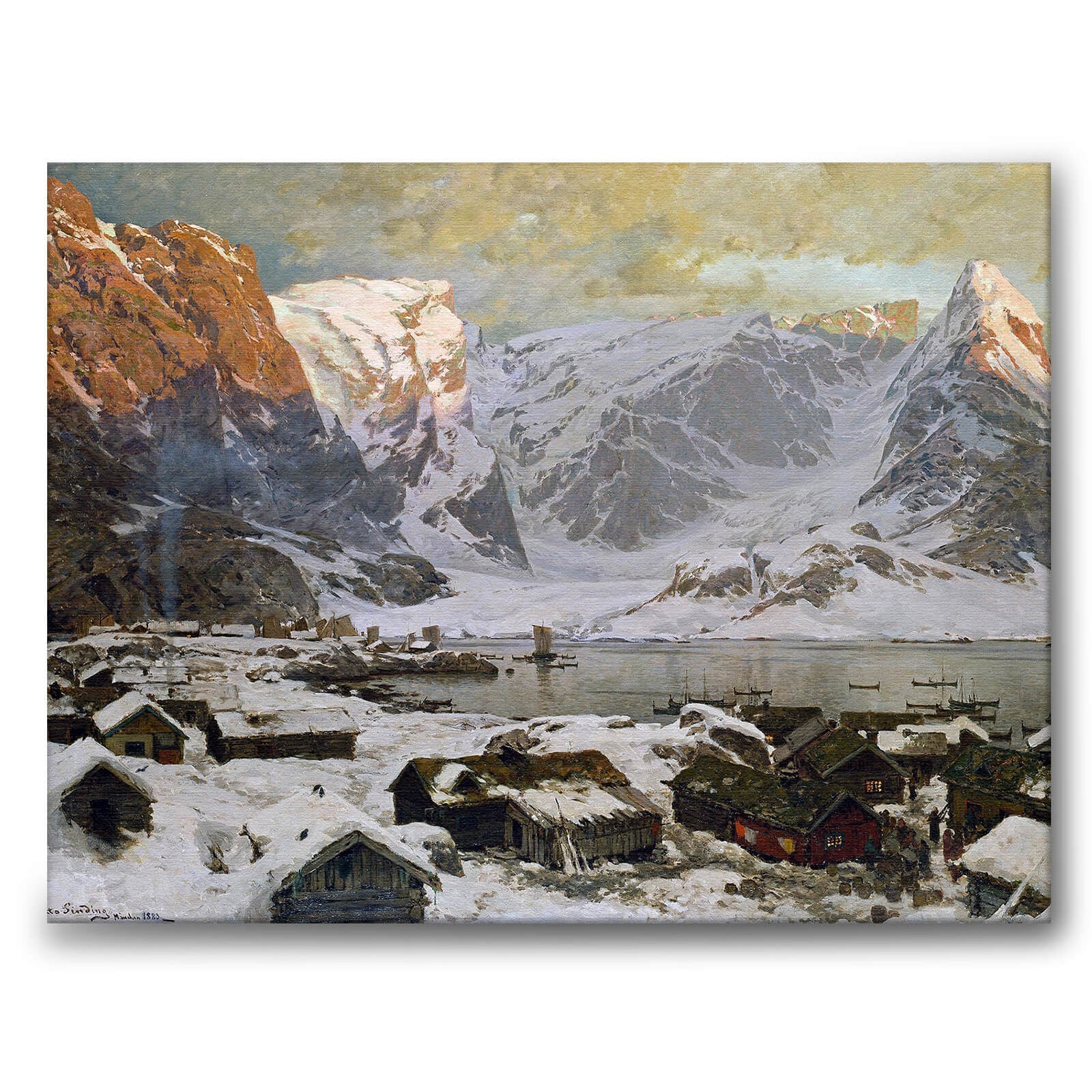 Fra Reine i Lofoten som konstposter från Historly – bild 1