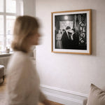 Kary H. Lasch - En Kväll på Restaurang Nalen som väggkonst i inspirerande inredningsmiljö