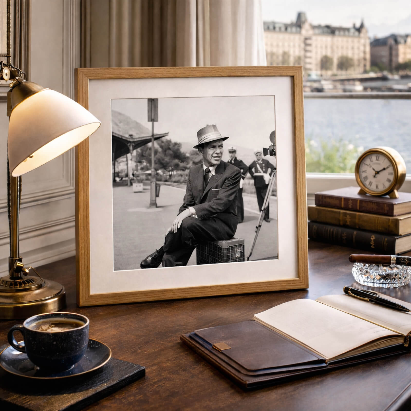 Kary H. Lasch - Frank Sinatra som väggkonst i inspirerande inredningsmiljö