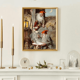 Tomtegröt, Jenny Nyström som vintageillustration och poster från Historly – bild 2
